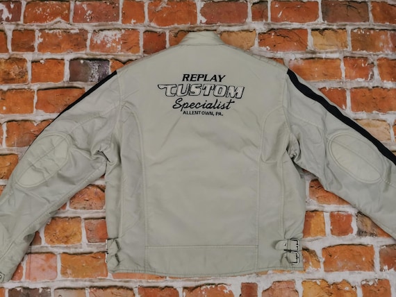 Replay Blue Jeans Brand Biker Vintage 