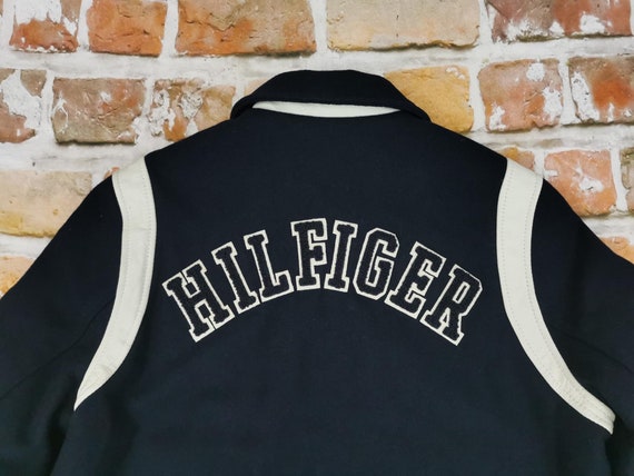 Tommy Hilfiger 85 Usa Varsity College Jacket Blue Vintage Women Casual High School Etsy Ireland