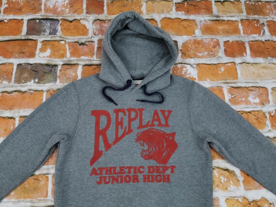 Replay blue store jeans hoodie