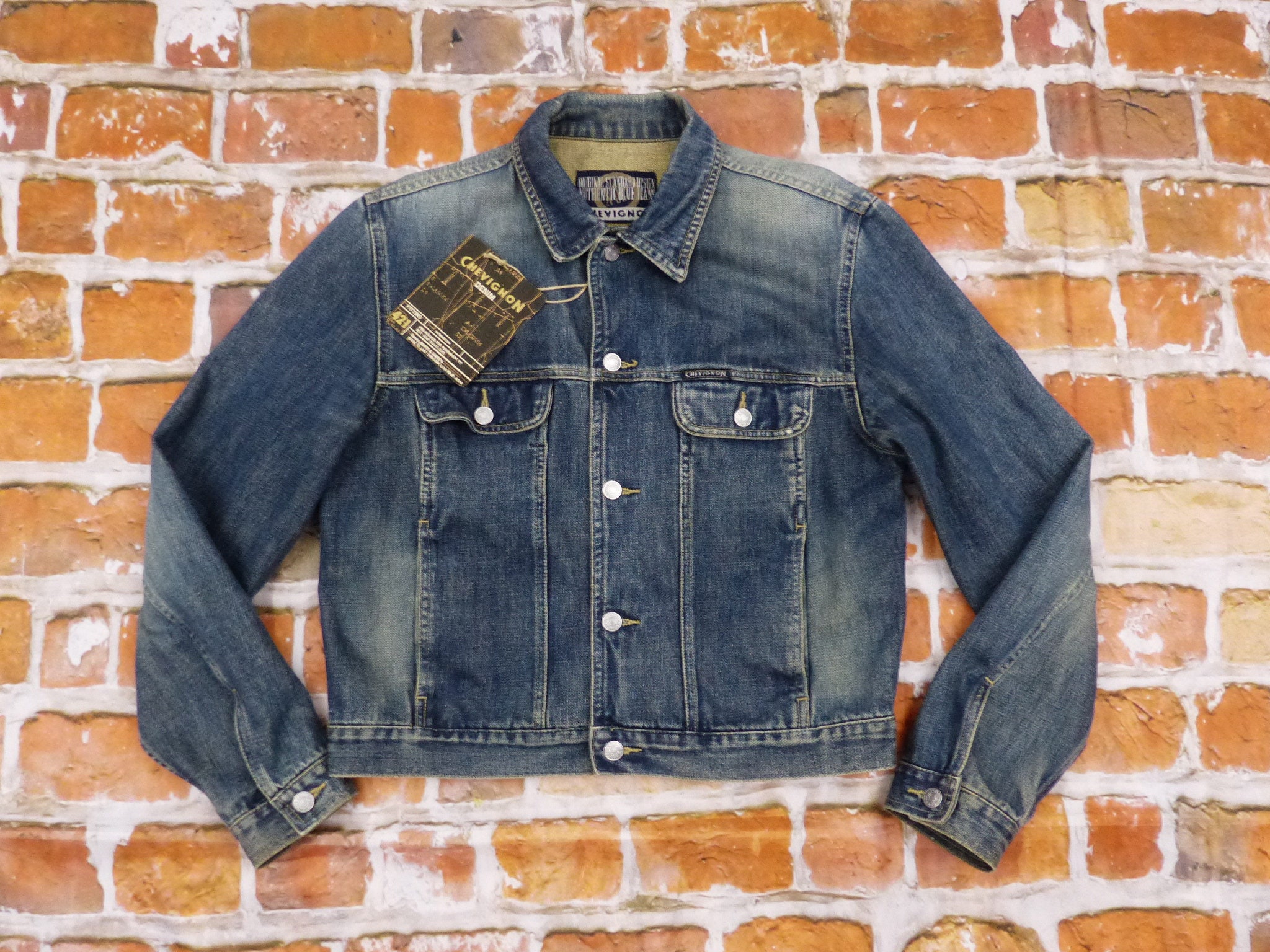 Chevignon Denim Vintage Jeans Jacket 