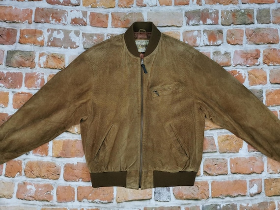 CHEVIGNON レザー　スウェード　ハンティングジャケット　80s 90s CHEVIGNON レザー スウェード ハンティングジャケット 80s 90s