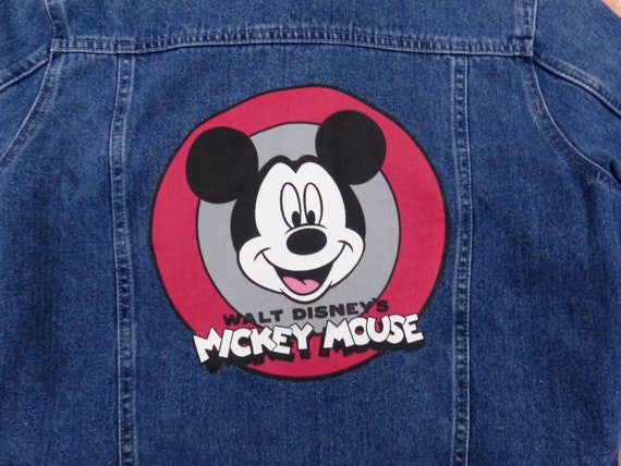 Walt Disney Mickey Mouse Vintage Damen Jeans jacke - image 6