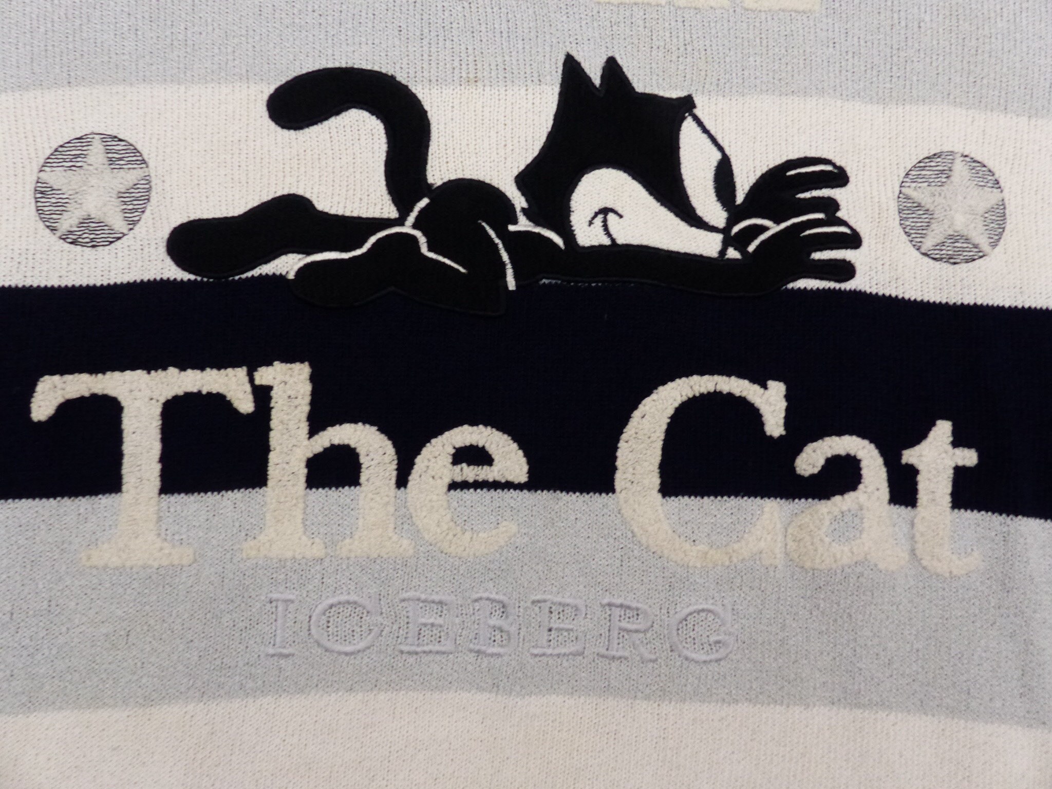 Iceberg Vintage Sweater Felix the Cat Glimar Casual Comic