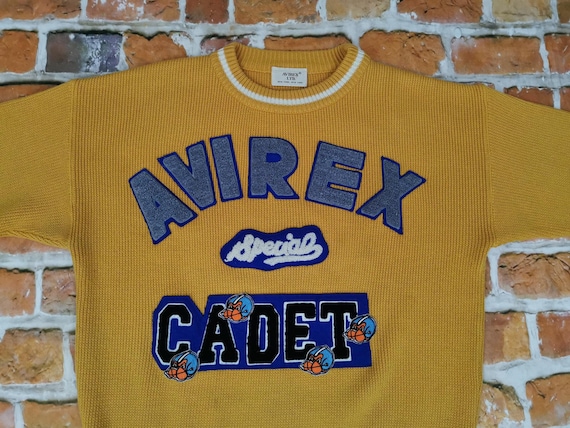 Avirex Cadet Usa New York College Vintage Pullove… - image 2