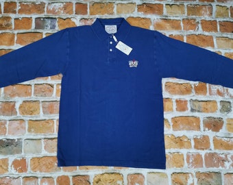 Sport Ice Iceberg Vintage Shirt Longsleve Pullover blau Teddy News casual