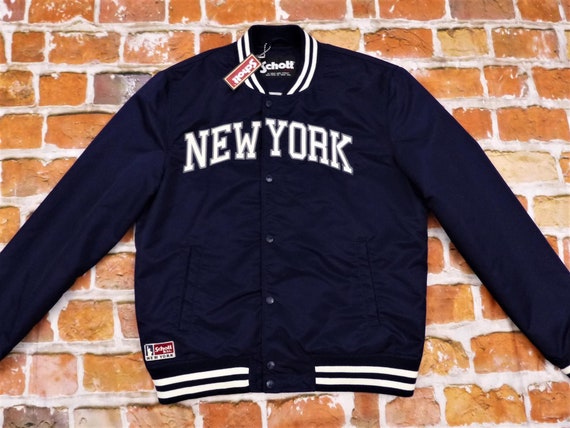 schott baseball jacket