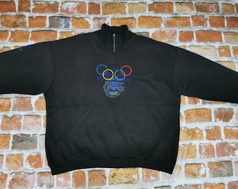 Adidas vintage Olympic sweater 1988 CALGARY Olympic Winter Games casual