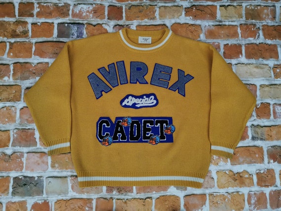Avirex Cadet Usa New York College Vintage Pullove… - image 3