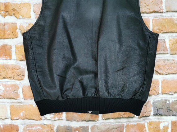 Gilet Aviateur En Cuir Chevignon Vintage Taille M - Style Pilote Années 80/90, Occasion Très Bon état