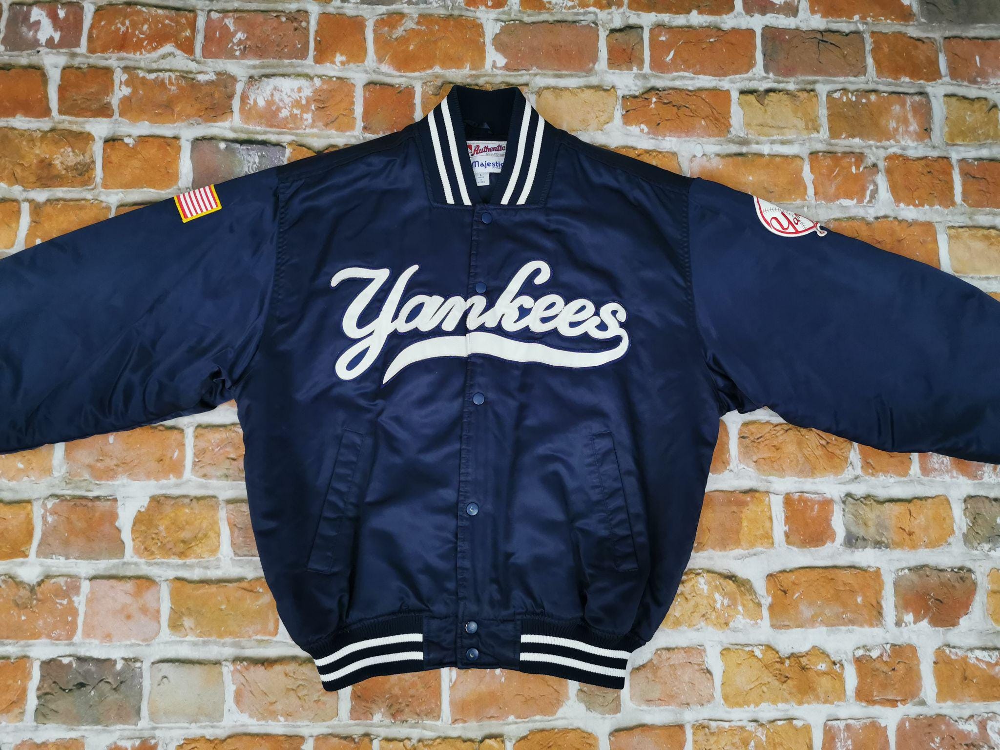 Majestic Yankees Jacket - Etsy