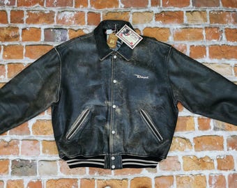 Diesel Vintage Suede Leather Jacket / Size M - Etsy