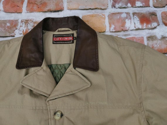 Chevignon Vintage Denim Winter Coat Casual Jacket… - image 2