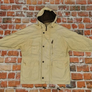 Chevignon Summer Vintage Jacket Parka WORLD TRAVELER yellow Casual