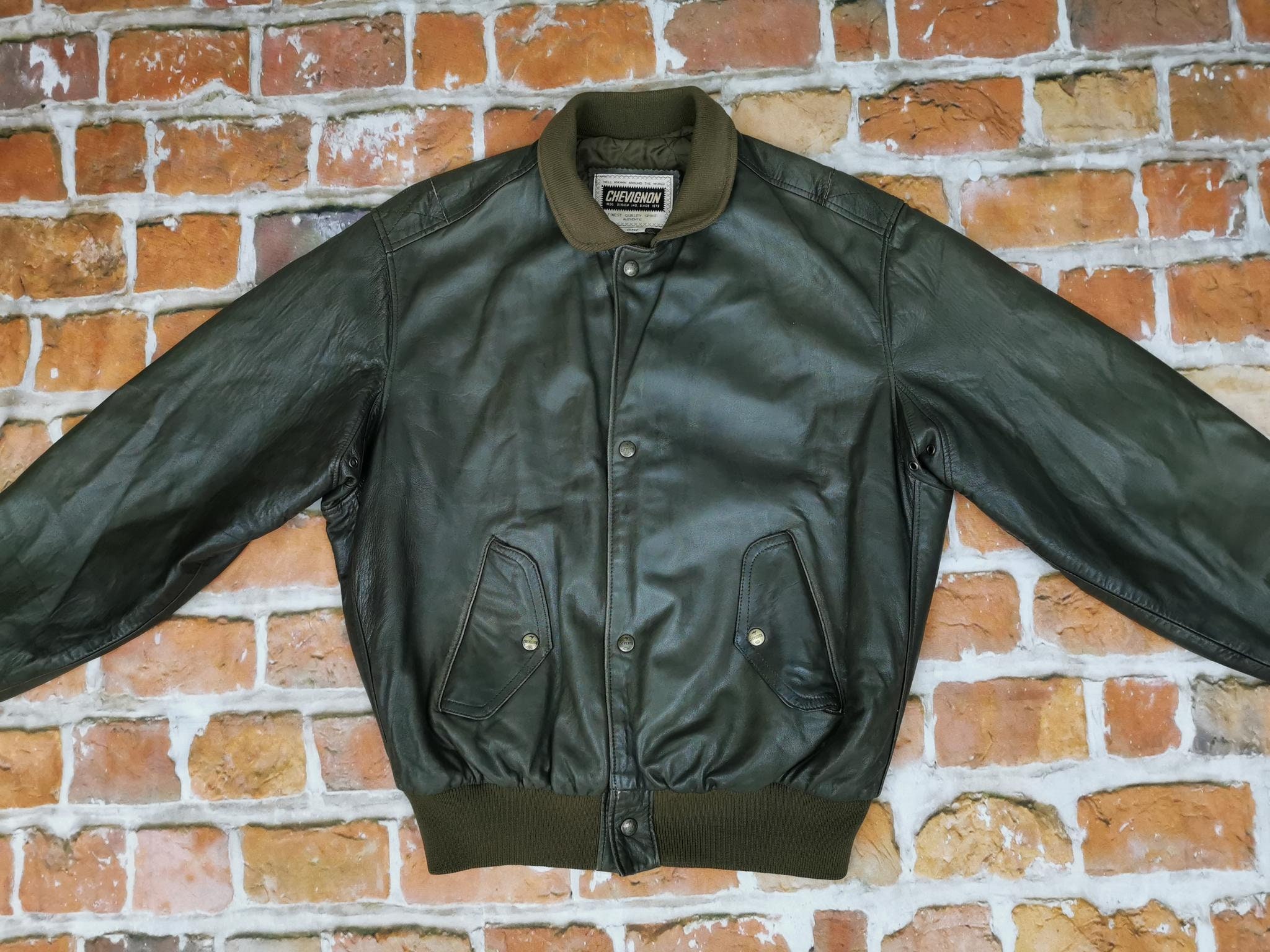 Bomber Jacket Blouson Cuir Chevignon Chevignon Bomber Cuir Marron