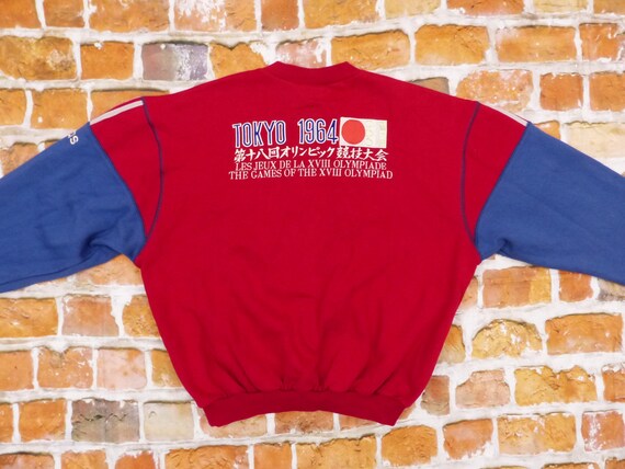 Adidas Vintage Olympia Sweater 1964 Tokyo Olympiad Casual Etsy UK