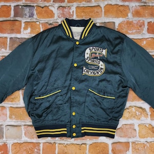 Chevignon Bomber Jacket - Etsy Canada