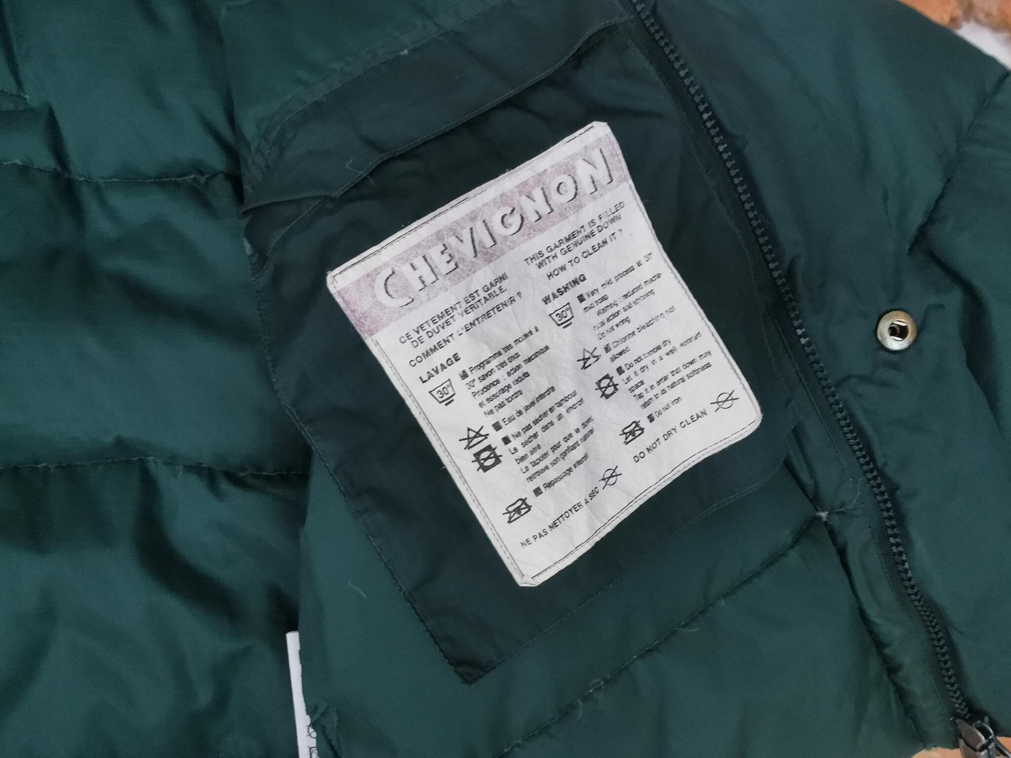 Chevignon Vintage Winter Down Jacket hierba verde Chaleco Casual