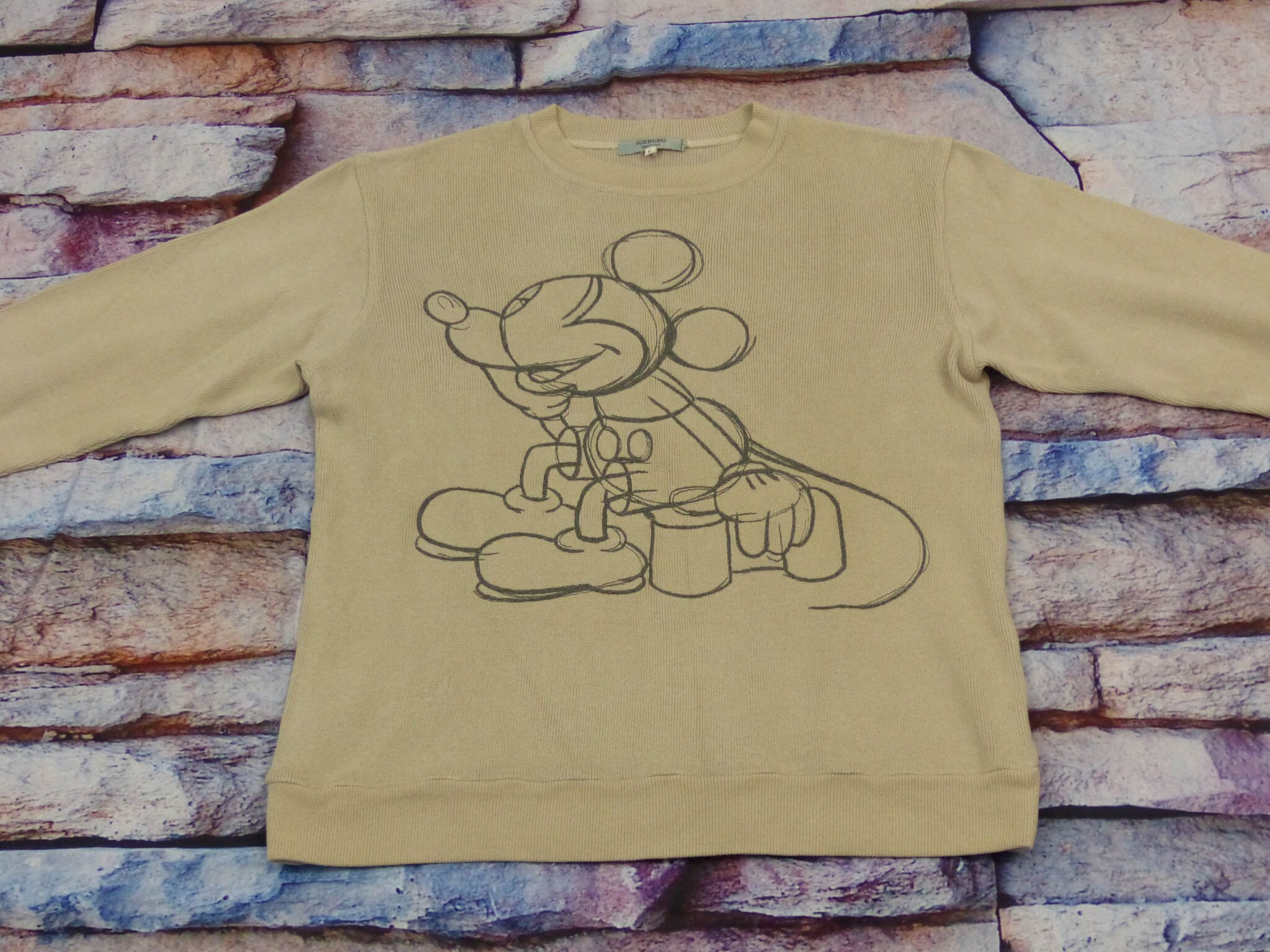 iceberg mickey mouse hoodie