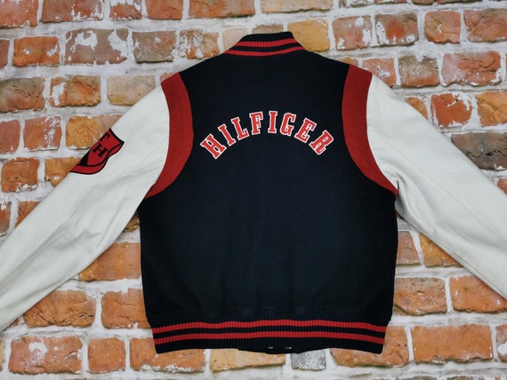 Tommy Hilfiger Varsity College Jacket Vintage - Etsy