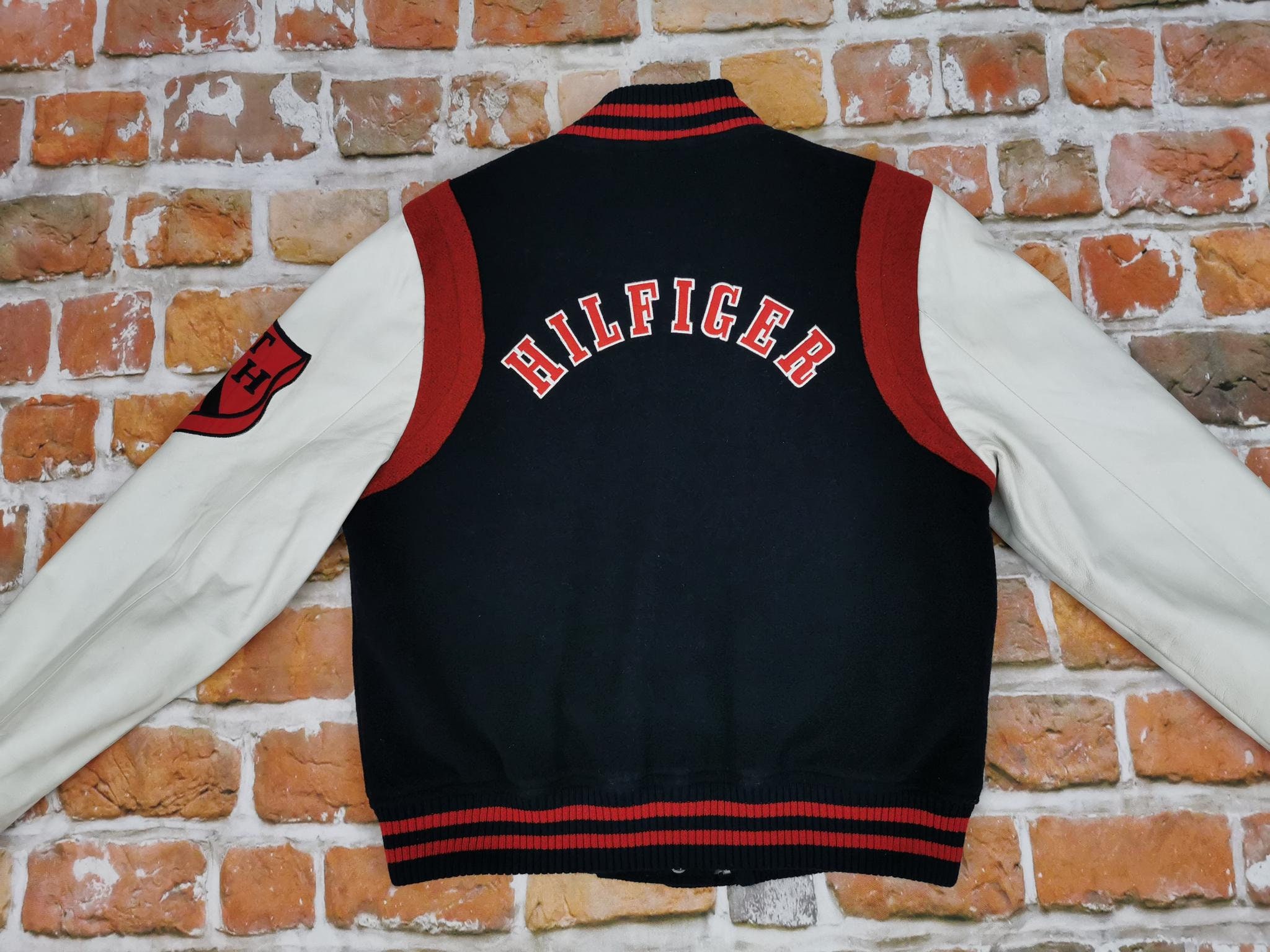 Tommy Hilfiger Women Varsity College Jacket Vintage Athletics