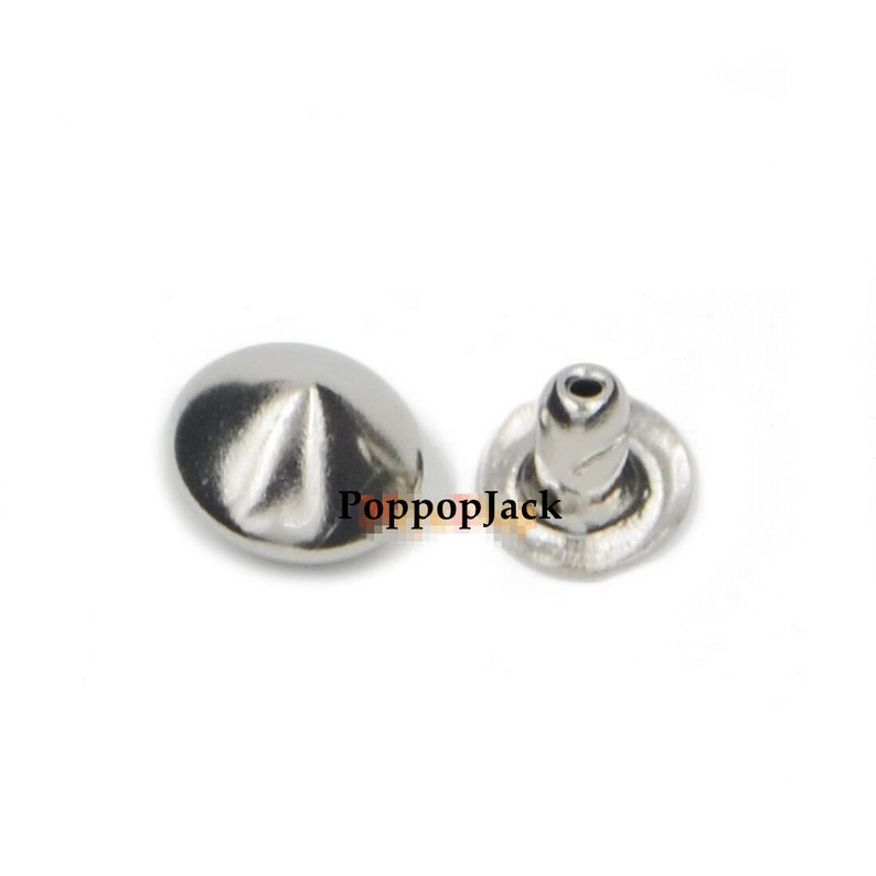 8mm 6mm Cone Rivets Studs Punk Rock Rivet DIY Leather Craft Etsy
