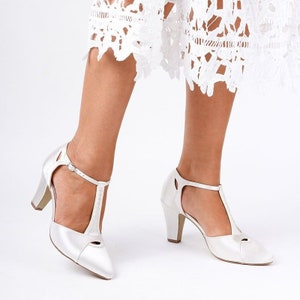 T bar wedding shoes discount