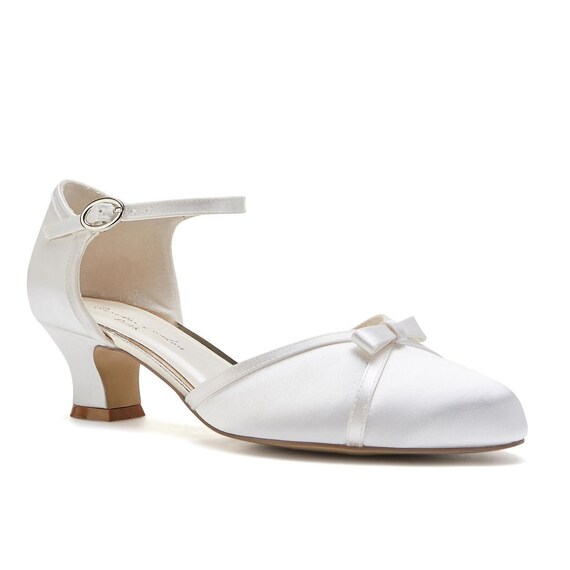 White satin court shoes cheap uk