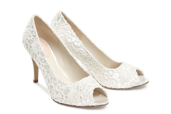 peep toe bridal shoes uk