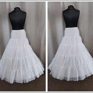Brand New Wedding/Prom/Ball Gown Ivory A Line Style 3 x Hoop Underskirt / Hoop / Petticoat ~ UK 8 10 12 14 16 18 20 22 24