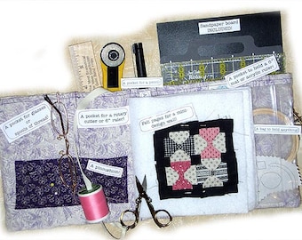 Little Pieces Patchwork Boek - "Teeny Tiny Travel Tote" PATROON