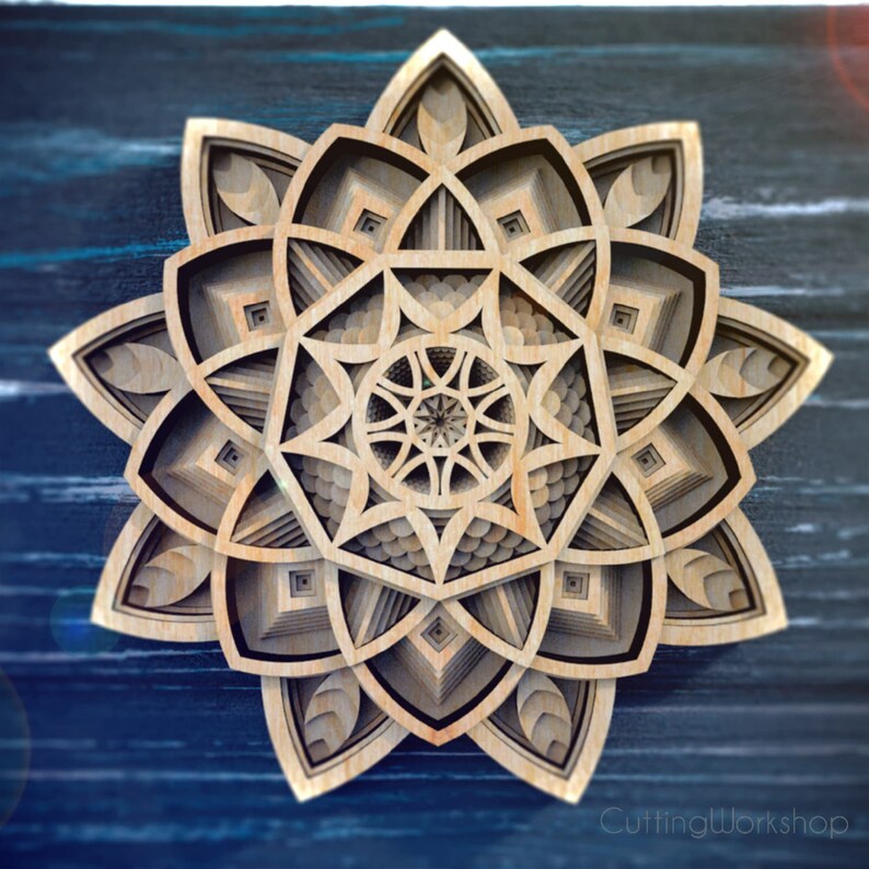 Free Free 284 Cricut Mandala Wood SVG PNG EPS DXF File