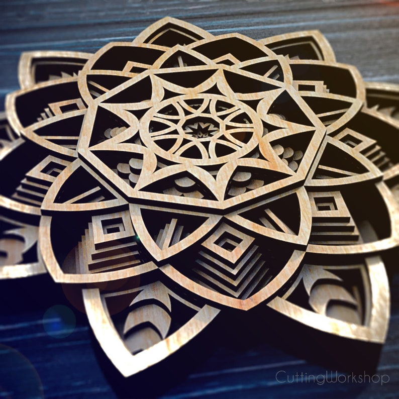 Free Free Cricut Mandala Wood 280 SVG PNG EPS DXF File