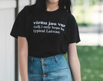 vienu jau var T-krekls