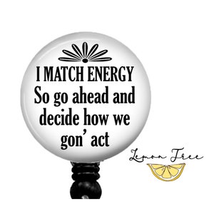 Funny i Match Energy Badge Reel Also Available in Interchangeable Topper,  Lanyard, Carabiners and Steth ID Tags. -  Ireland