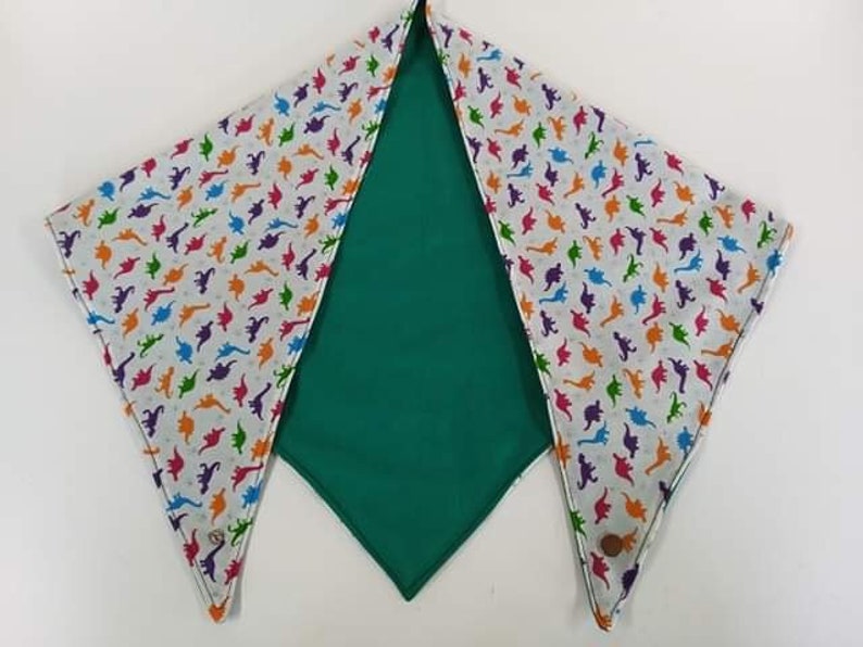 Large Fursuit Dinosaur Bandana Neck Scarf Head Scarf