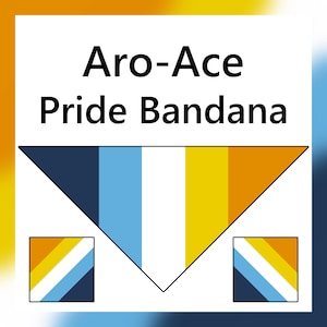 Aro-Ace Pride Bandana ll Aroace Pride Bandana