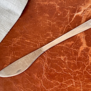 Vintage Singapore Airlines Dinner Knife First Class Passenger Flatware Knives Airline Collectibles SI1705