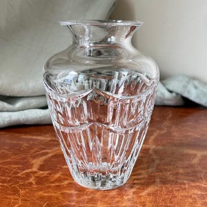 Waterford Crystal Pompeii Collection Vase Hand Cut Leaded Crystal Vase GC886