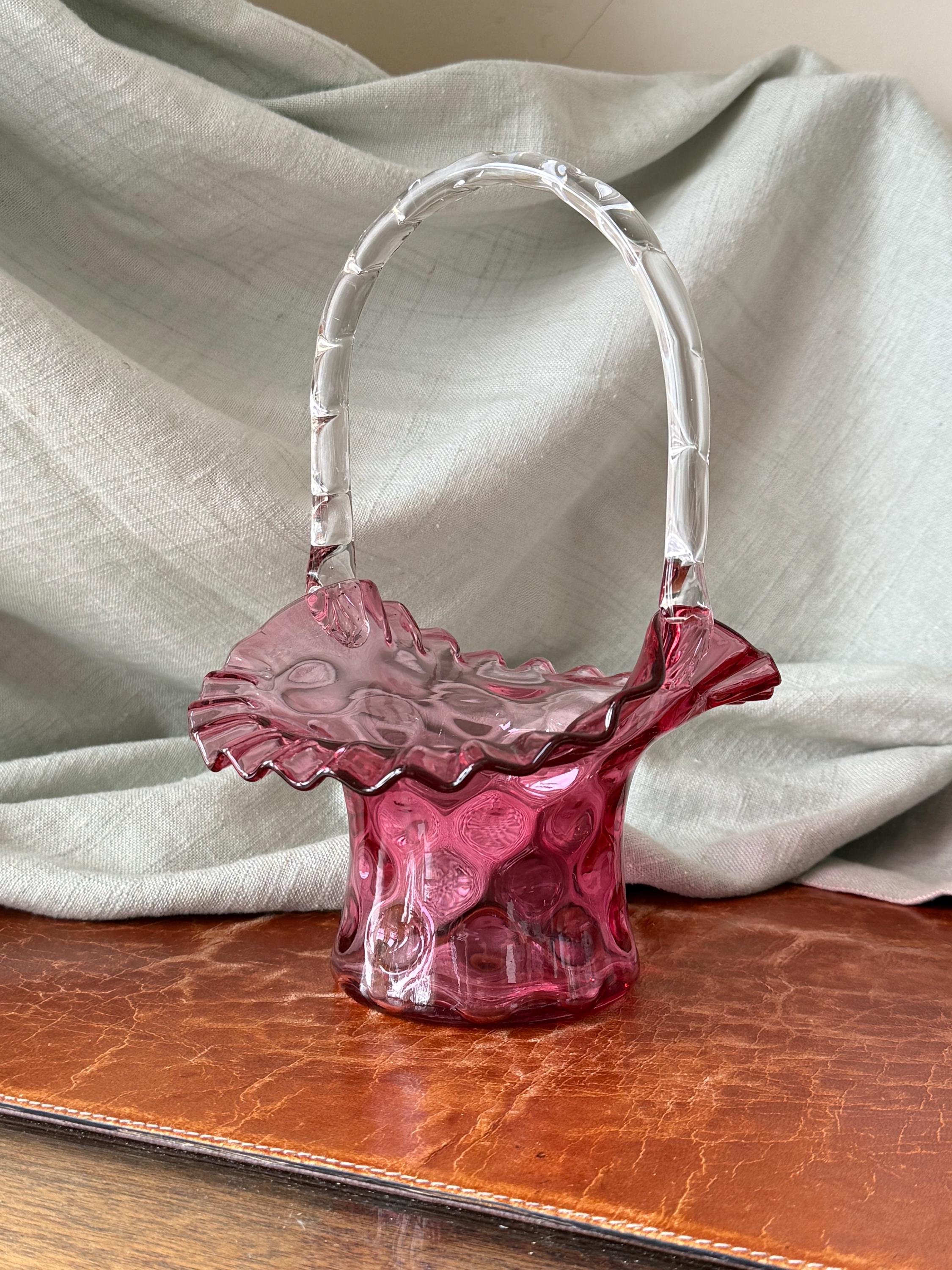 Fenton Coin Dot Basket - Etsy