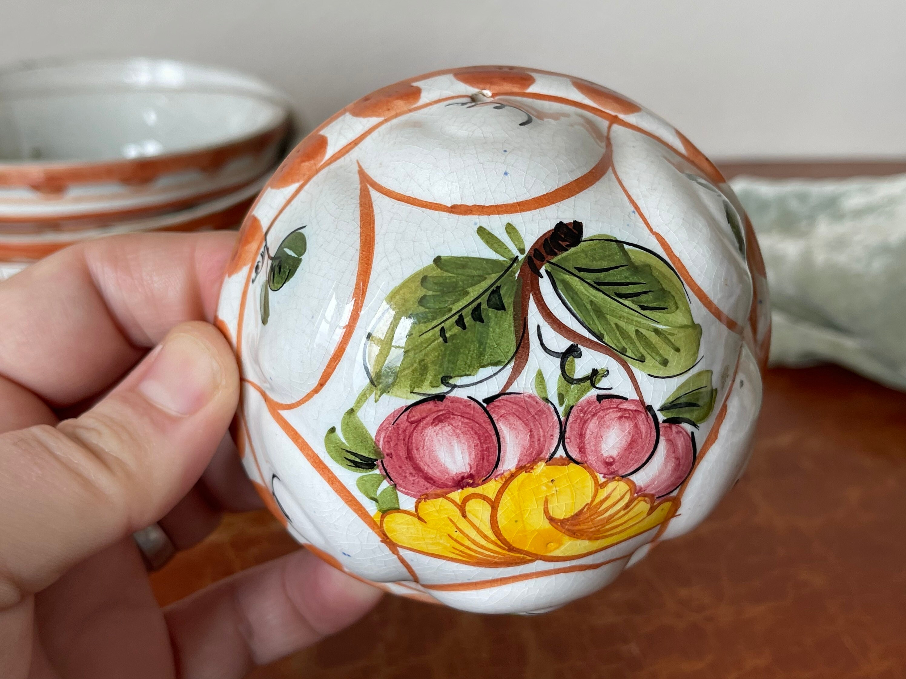 Vintage ABC Ceramiche Bassano Italie moule à gelée
