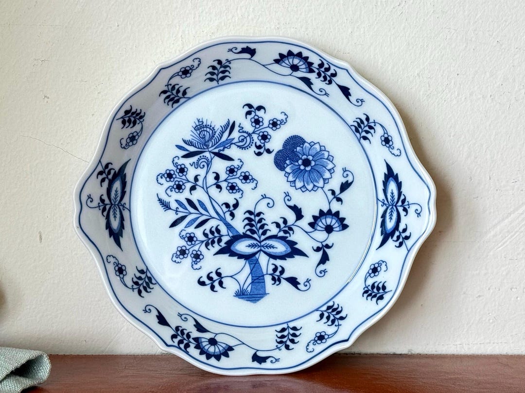 Vintage Blue Danube Au Gratin Baking Dish Made in Japan Rectangular ...