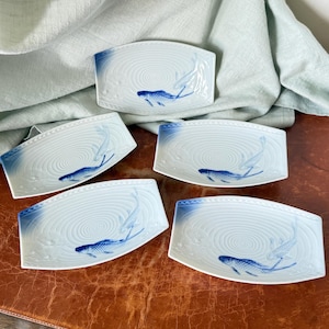 Vintage Fish Plate Made in Japan - Etsy