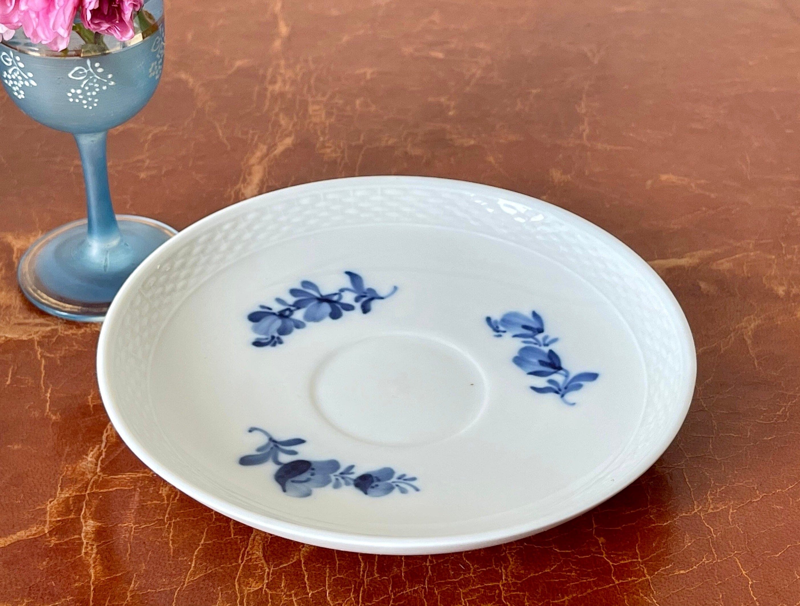 Royal Copenhagen Danish Porcelain Blue Flower Braided 8049-10