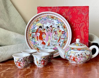 Vintage Miniature Tea Sets Vintage Miniature Tea Set Made In