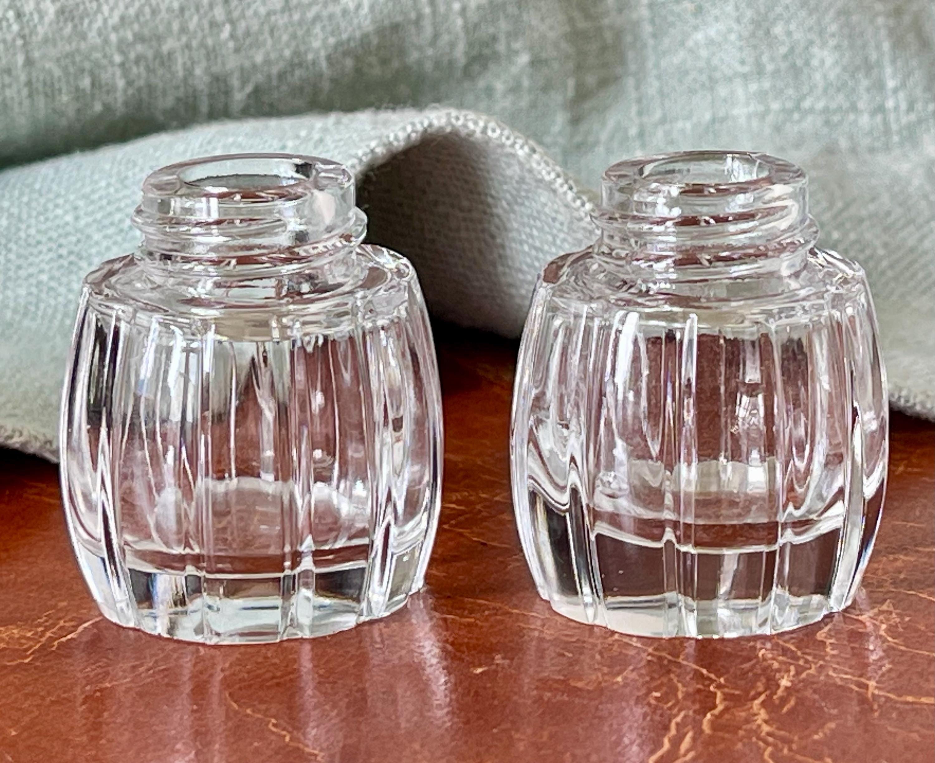 Vintage Meka Denmark Sterling Silver Guilloche Enamel Salt and