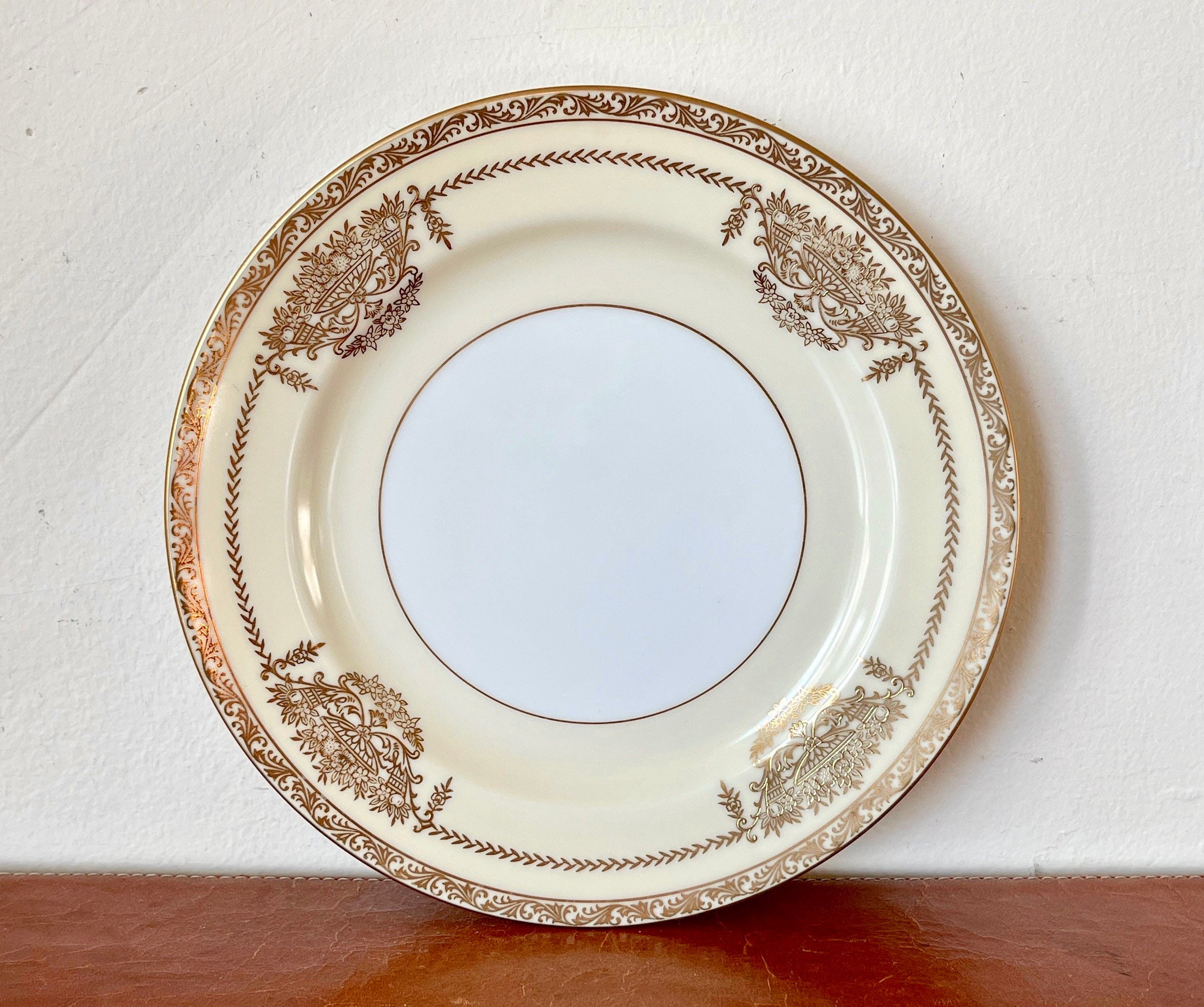 Vintage Noritake Penelope Pattern Salad Plate Occupied Japan