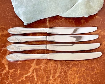 Japanese Airlines JAL Teaspoons/ Set of 4 Vintage First Japanese Airlines JAL Teaspoons/ Set of 4 Vintage First