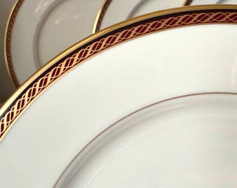 Lenox Monroe Pattern Dinner Plates Set of 4 Lenox Presidential