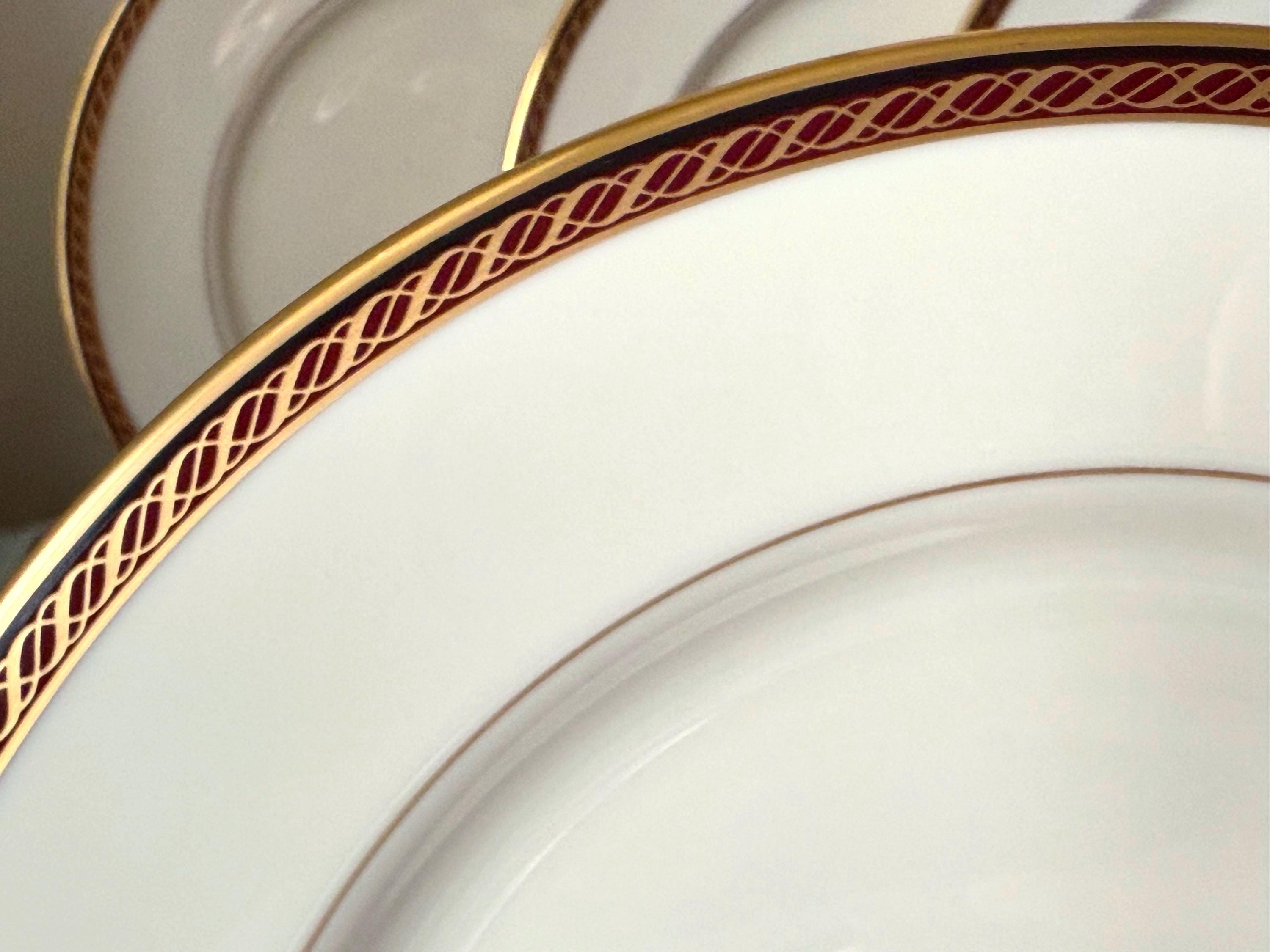Lenox Monroe Pattern Dinner Plates Set of 4 Lenox Presidential