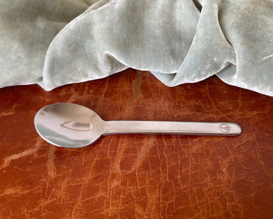 Vintage Lufthansa Airlines Spoon Airline Collectors Aviation Etsy